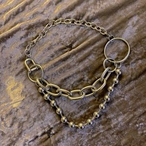 Disturbia Silver Chain Necklace